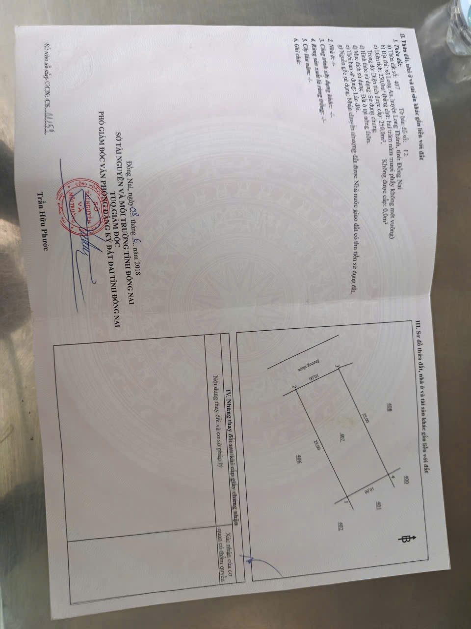 10X25 NGAY CHỢ LONG AN BƯNG MÔN, THÁI LẠC GIÁ BÁN 6TY2
