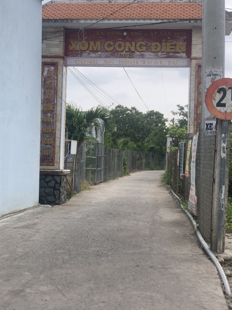 Bán  đất thổ cư 118m² , giá 900 triệu tại, Xã Long Cang, Huyện Cần Đước, Long An