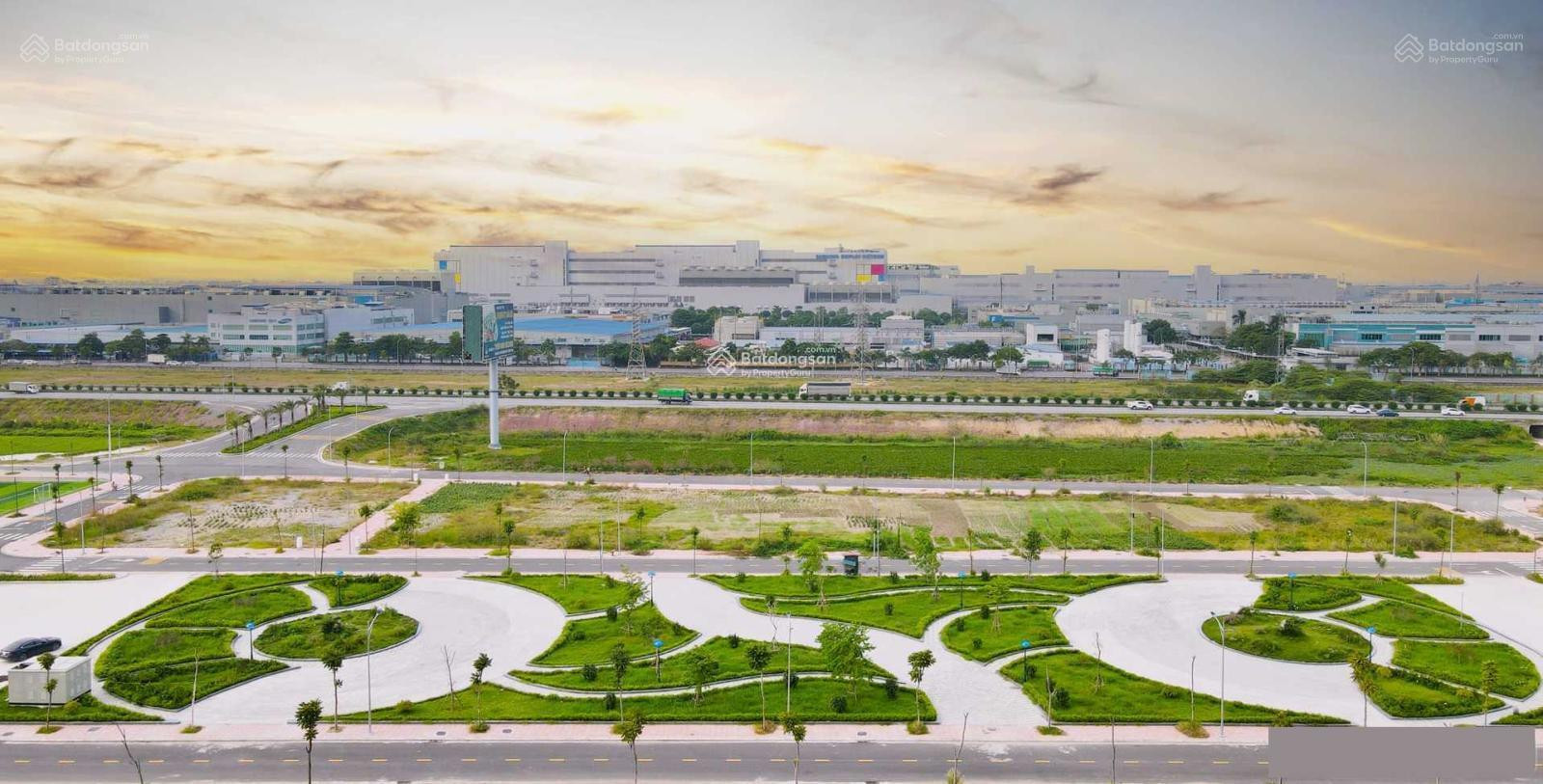 Cần thanh khoản gấp lô đất nền 90m2 không yêu cầu xây dựng, đối diện KCN Sam Sung.