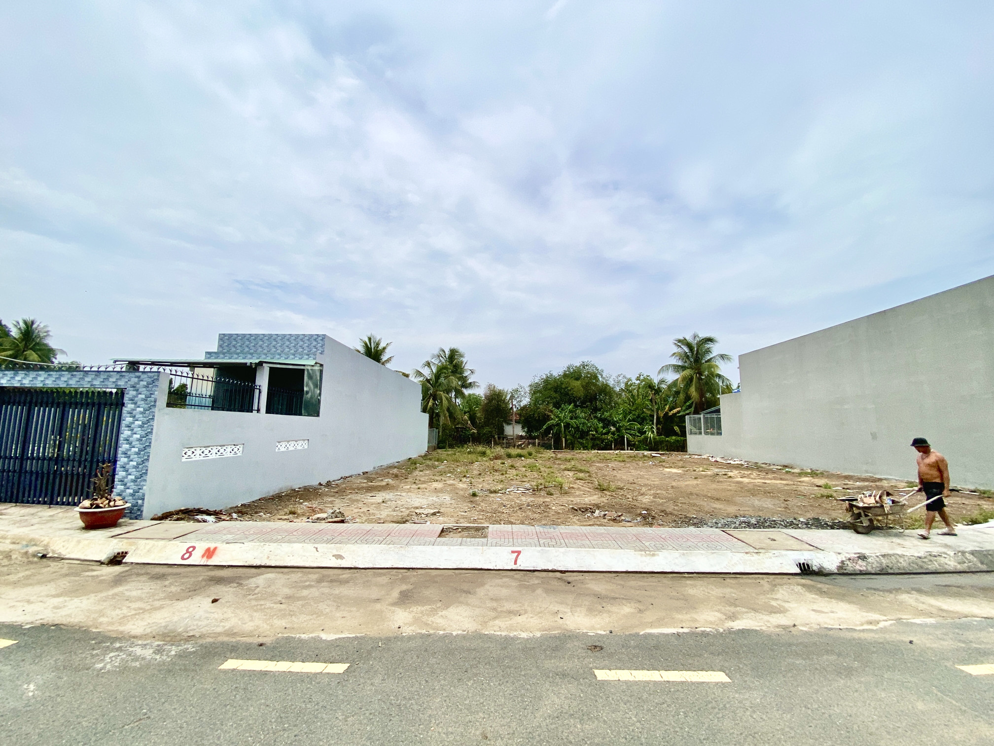 Nền thổ cư 142.3m² giá 1.7 tỷ, tại Xã Long Định Huyện Cần Đước