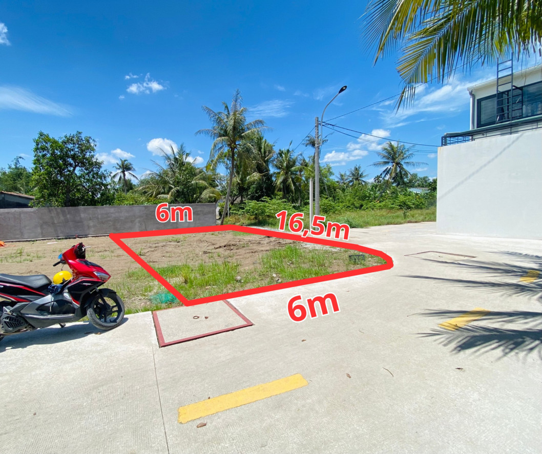 Bán đất 109.3m² ngang 6m giá 1.2 tỷ tại Xã Long Định Huyện Cần Đước
