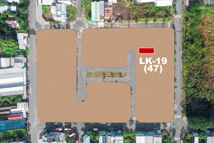 Bán đất nền LK19 - 47 dự án KDC Long Hậu, giá cực chất 21,5 triệu/m2, 123 m2 tại Long Hậu, Long An