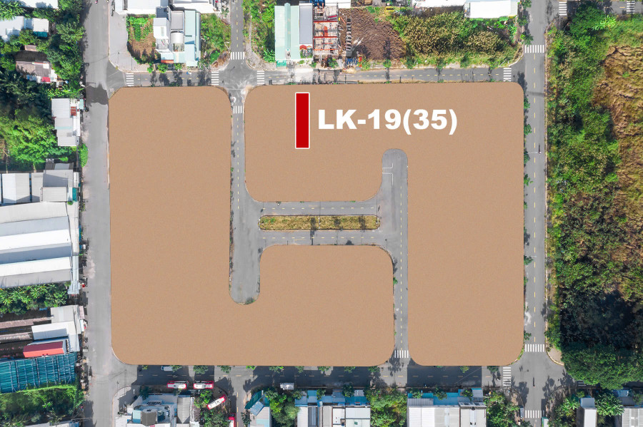 Hàng hiếm LK19-35 tại KDC Long Hậu, 25,5 triệu / m2, 107,5 m2, Cần Giuộc, Long An