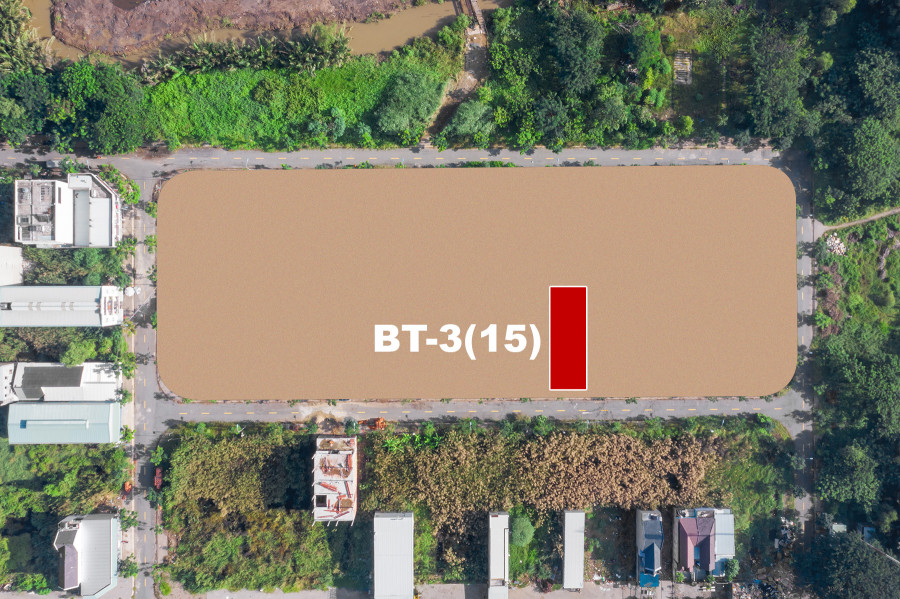 Sở hữu đất nền BT3-15 [KDC Long Hậu] mặt tiền N16 giá chỉ 18tr/m2