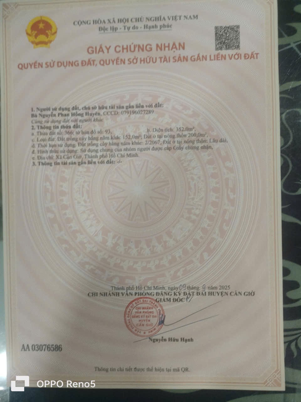 chính chủ cần bán