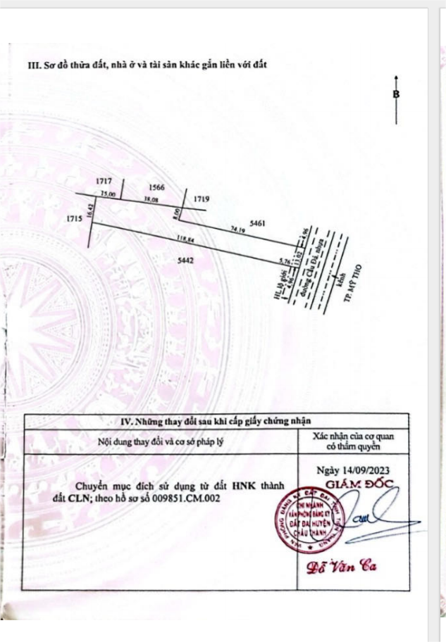 NHÀ ĐẤT MẶT TIỀN ĐƯỜNG LỘ NHỰA GẦN BV ĐA KHOA TIỀN GIANG