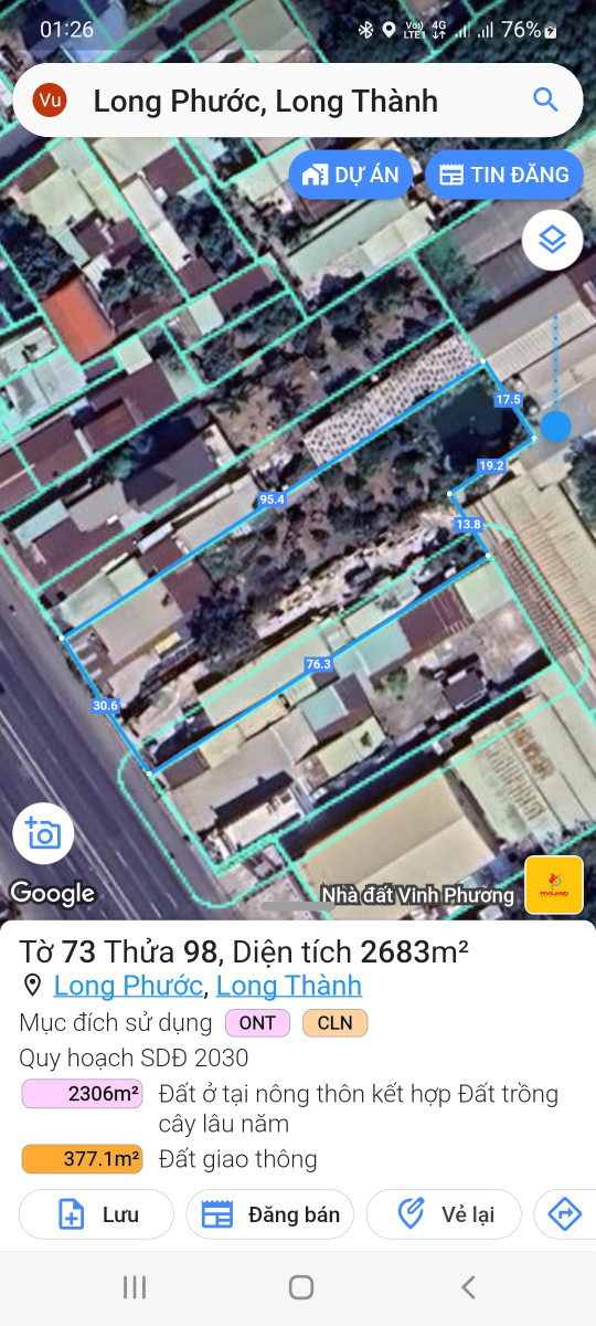 Nhà Đất Long Phước Long Thành Đồng Nai