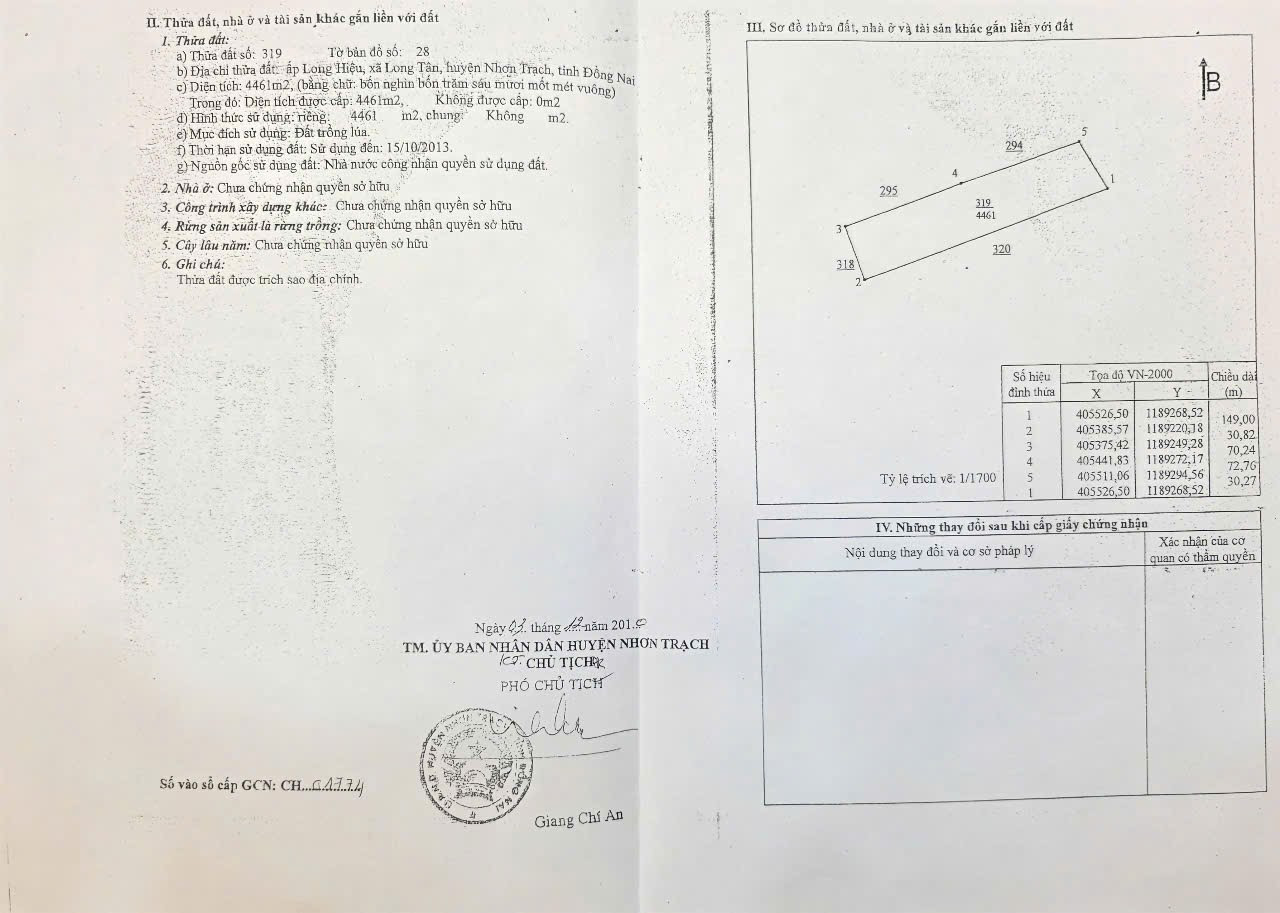Nhà Đất Long Tân Nhơn Trạch Đồng Nai