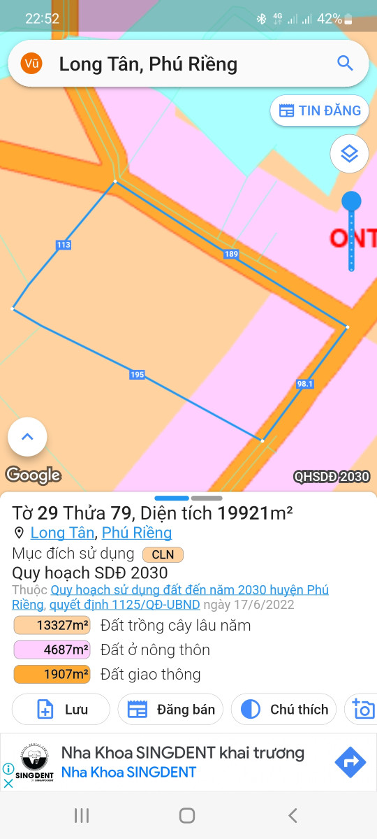 Nhà Đất Long Tân Phú Riềng Bình phước