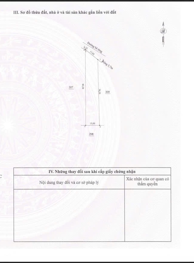 Bán gấp lô đất 1075m2 ở Long Tân với giá cực hời do chủ cần tiền
