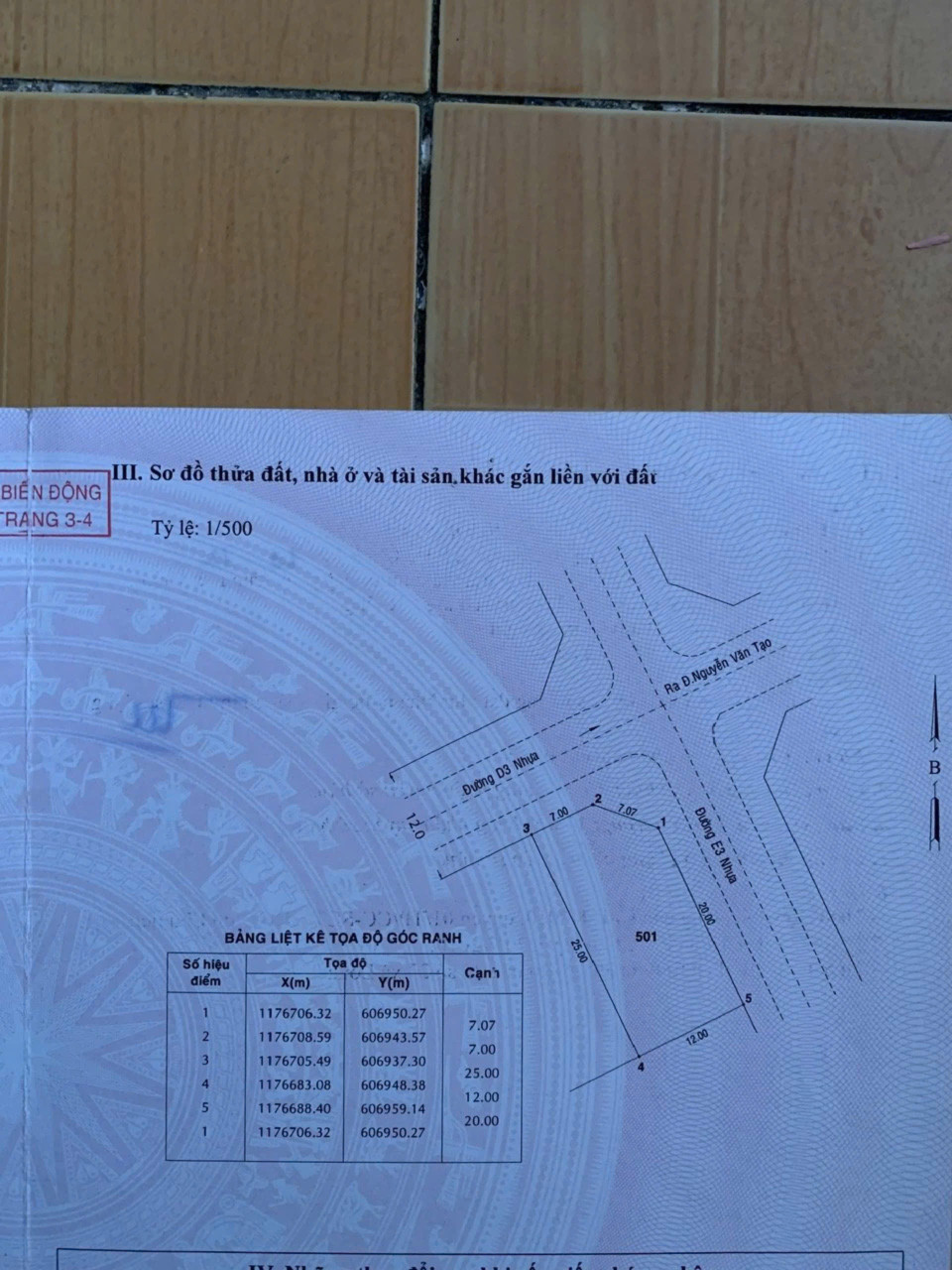 Bán đất 287.5m² 9.3 tỷ tại Xã Long Thới Huyện Nhà Bè