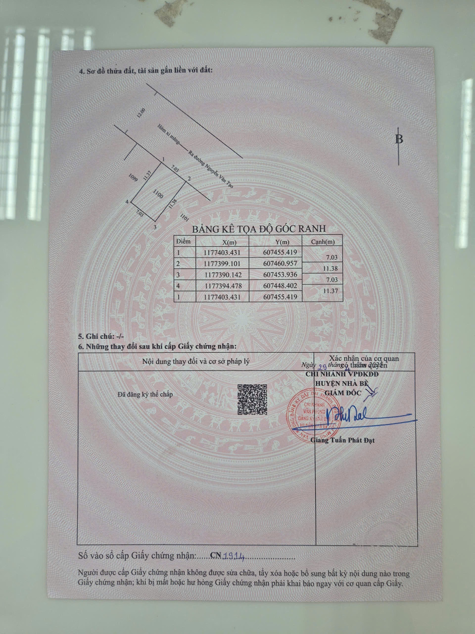 Bán đất 80m² giá 2.92 tỷ tại Xã Long Thới Huyện Nhà Bè