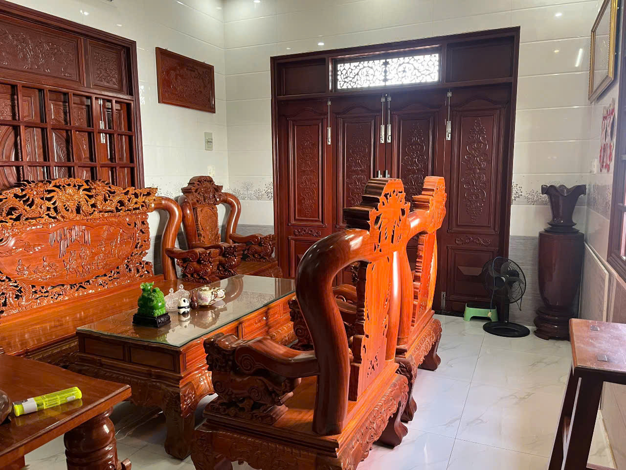 5,5 tỷ bán g.ấ.p nhà mặt tiền đường Nguyễn Thìn - Chợ Long Thuận , TP Gò Công Đông, TG