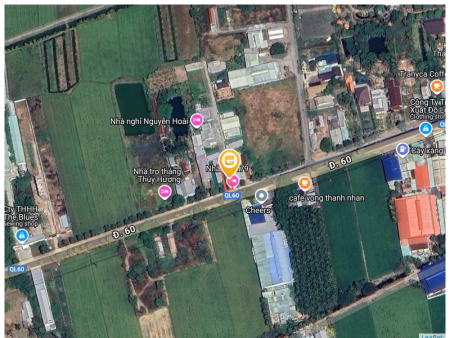 Bán đất 262.6m² 680 triệu tại Xã Lương Hòa Huyện Châu Thành