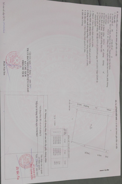 Bán đất 5953m² 20 tỷ tại Xã Lý Nhơn Huyện Cần Giờ