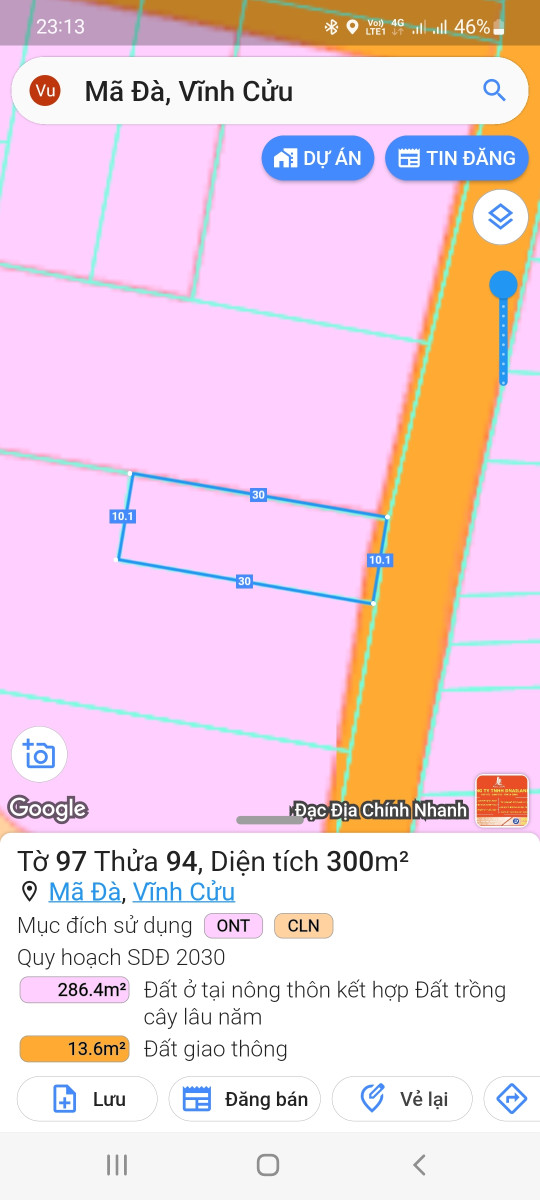 Nhà Đất Mã Đà Vĩnh Cửu Đồng Nai
