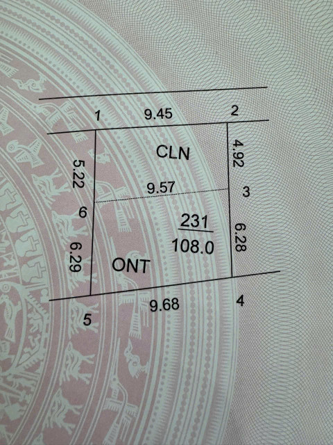 Bán đất 108m² ngang 9.45m giá 2.9 tỷ tại Xã Mai Đình Huyện Sóc Sơn