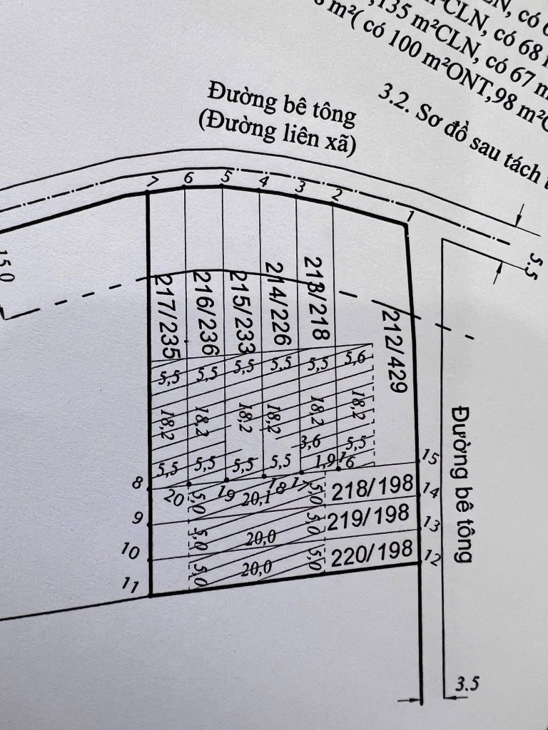 Đất thổ cư 670TR/218m2(100m2 thổ cư) cách Đà Lạt 6km