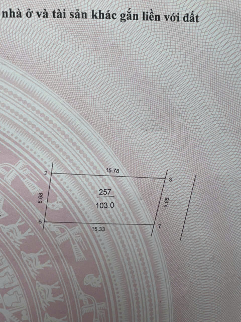 Bán đất 103m² ngang 6.68m giá 2.45 tỷ tại Xã Minh Phú Huyện Sóc Sơn
