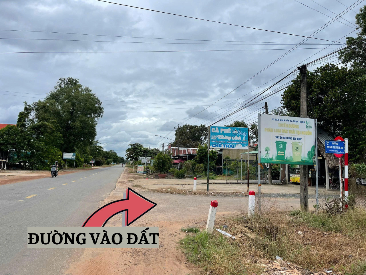 Đất Minh Thạnh Dầu Tiếng liền kề dân cư