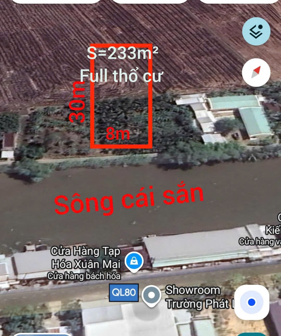 CẦN BÁN NỀN FULL THỔ CƯ – CẬP SÔNG CÁI SẮN
📍 Vị trí: Mong Thọ A (cũ), cập sông Cái Sắn
🚗 Đường: Xe ô tô tới tận đất