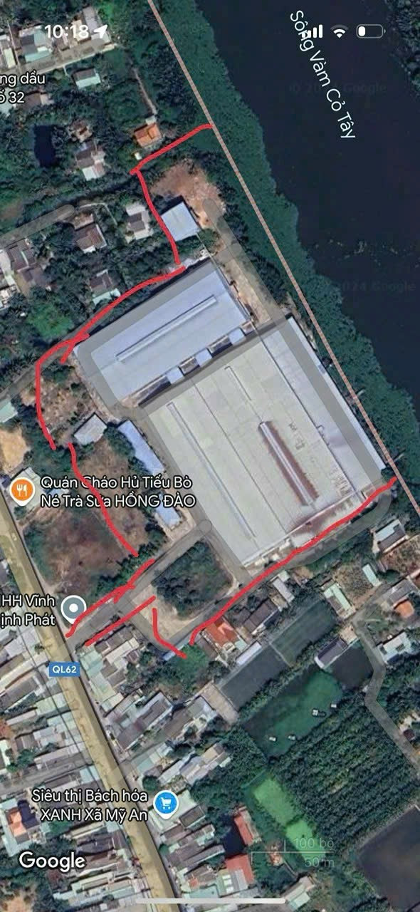 Bán đất 40000m² full thổ cư ngang 300m giá 250 tỷ tại Xã Mỹ An