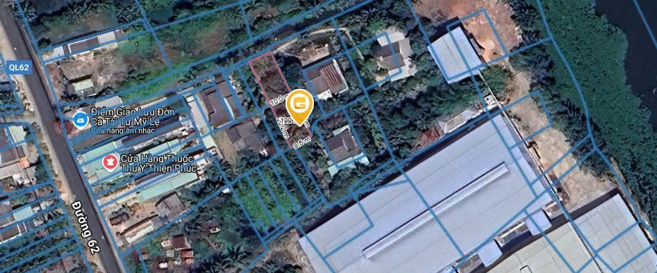 Bán đất 128m² ngang 10m giá 850 triệu tại Xã Mỹ An Huyện Thủ Thừa