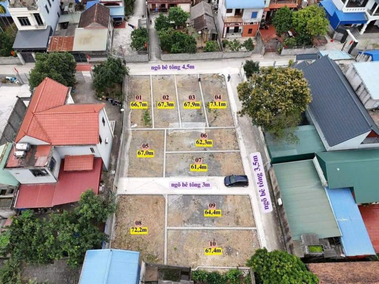 Đất full thổ cư tại xã Mỹ Đức