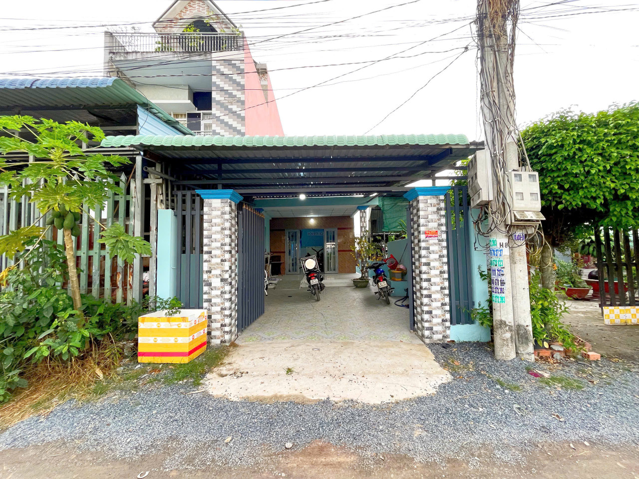 Nhà 5,7x31 175m2 1ty650 sổ hồng riêng SDT 0909356049