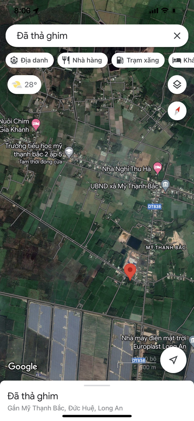 Bán đất 1954m² ngang 34,1m giá 2.9 tỷ Xã Mỹ Quý