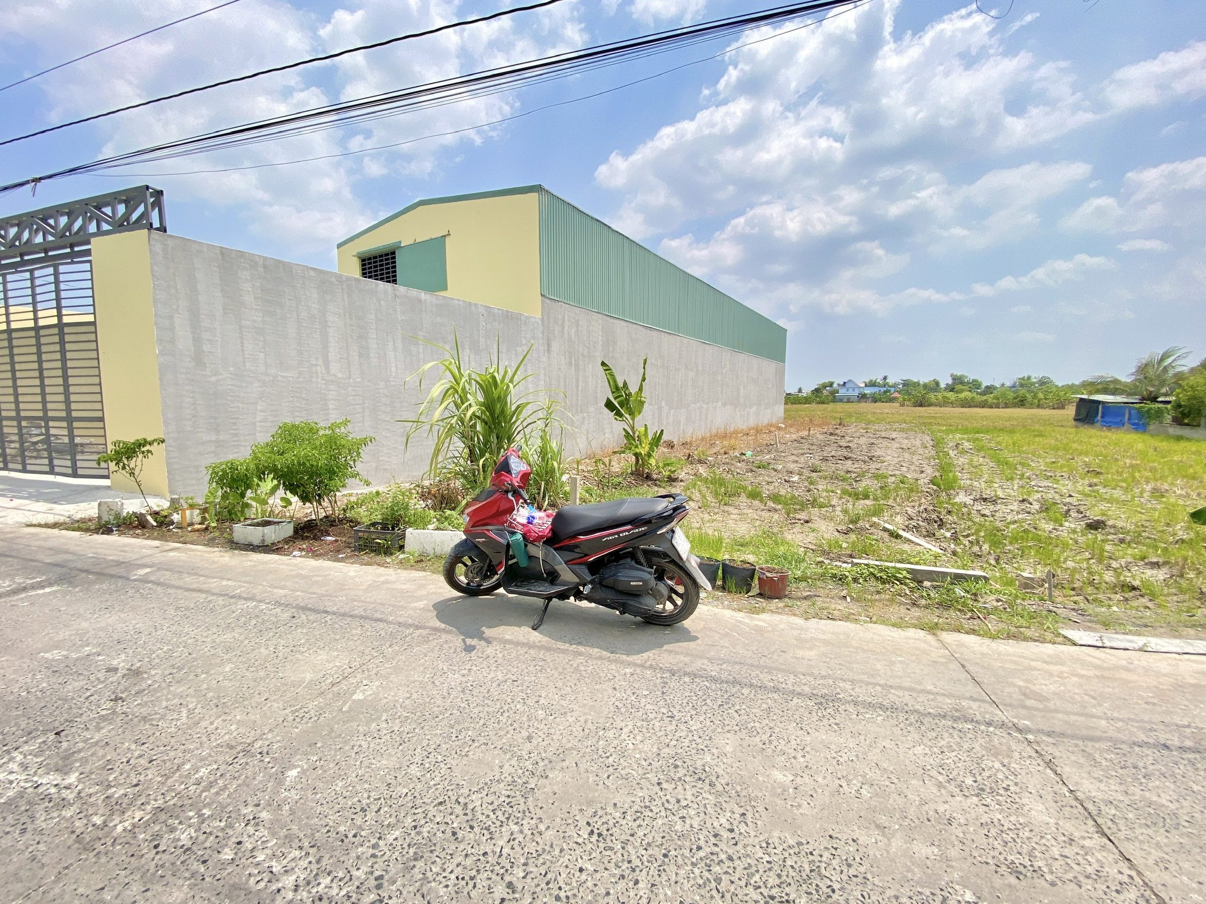 Đất thổ cư 193m² MT đường Bờ Cua, gần Quốc Lộ 1A, Giá 1.9 tỷ - xã Phước Lợi, Bến Lức, Long An