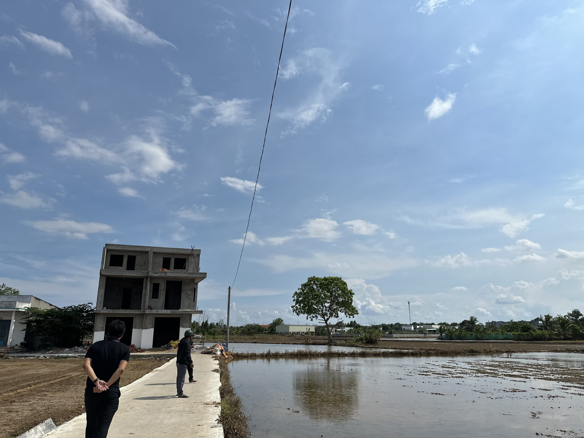 Bán 1600m2 đất lúa, hồ sơ đang lên thổ cư, Mỹ Yên, Bến Lức, Long An, gần dự án Eco Park