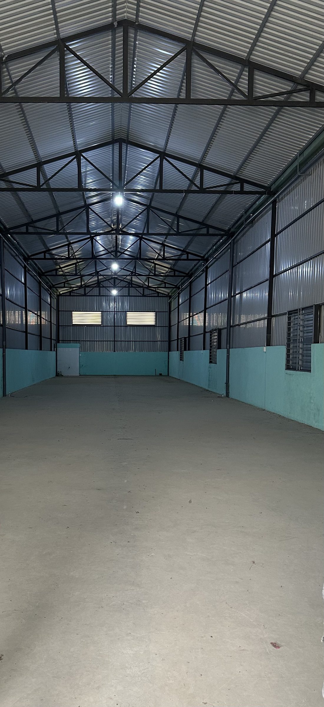 Cho thuê hoặc bán kho mini 338m2 (7,9x43), MT đường ấp 3, Mỹ Yên, cách QL1A 1km