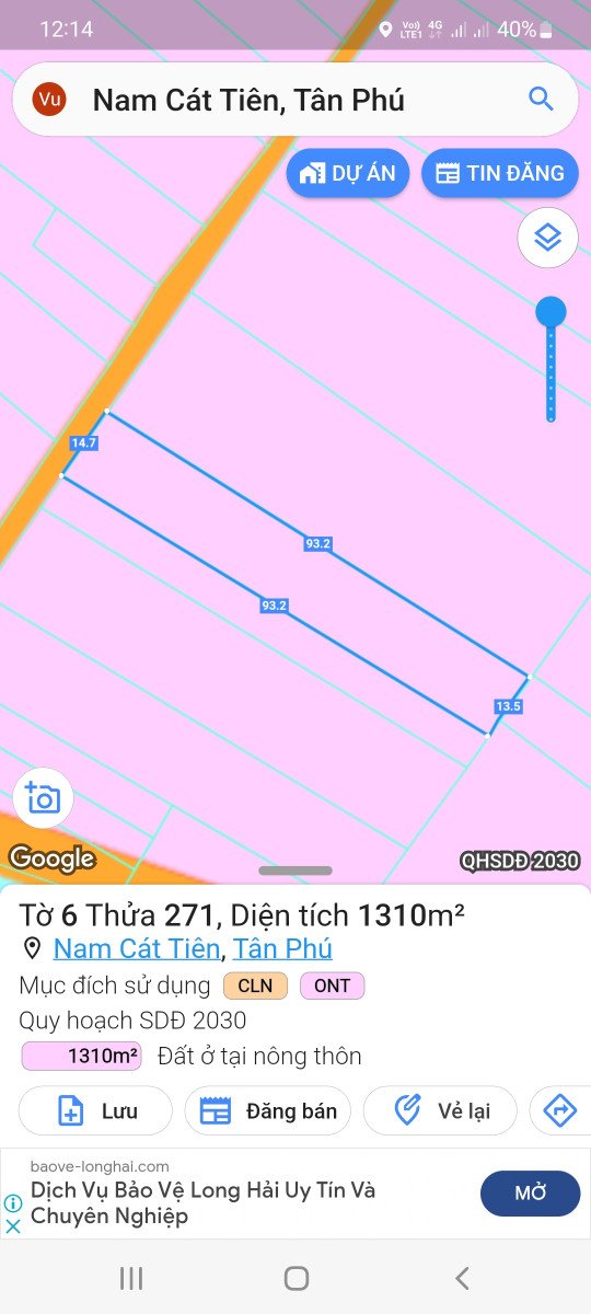 Nhà Đất Nam Cát Tiên Tân Phú Đồng Nai