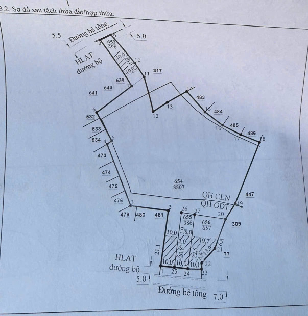 Đất Thổ cư nam ban ngang 10m 1,16 TỶ/386m2 ☎️0938.609.098
