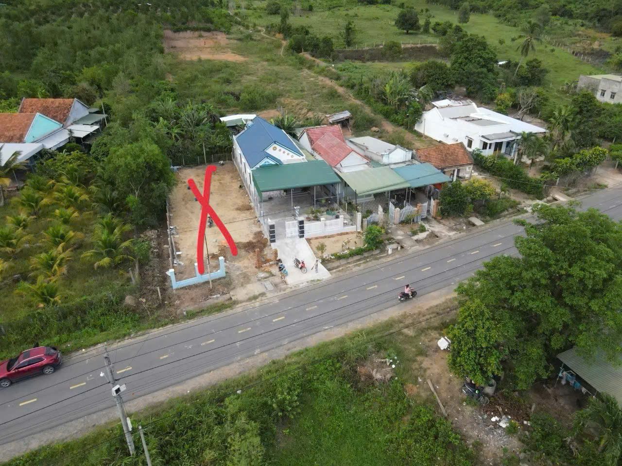 0763615365 Bán đất 303.7m² có sẵn 100m² thổ cư ngang 10m giá 1 tỷ tại Xã Nam Ninh Hòa ĐG