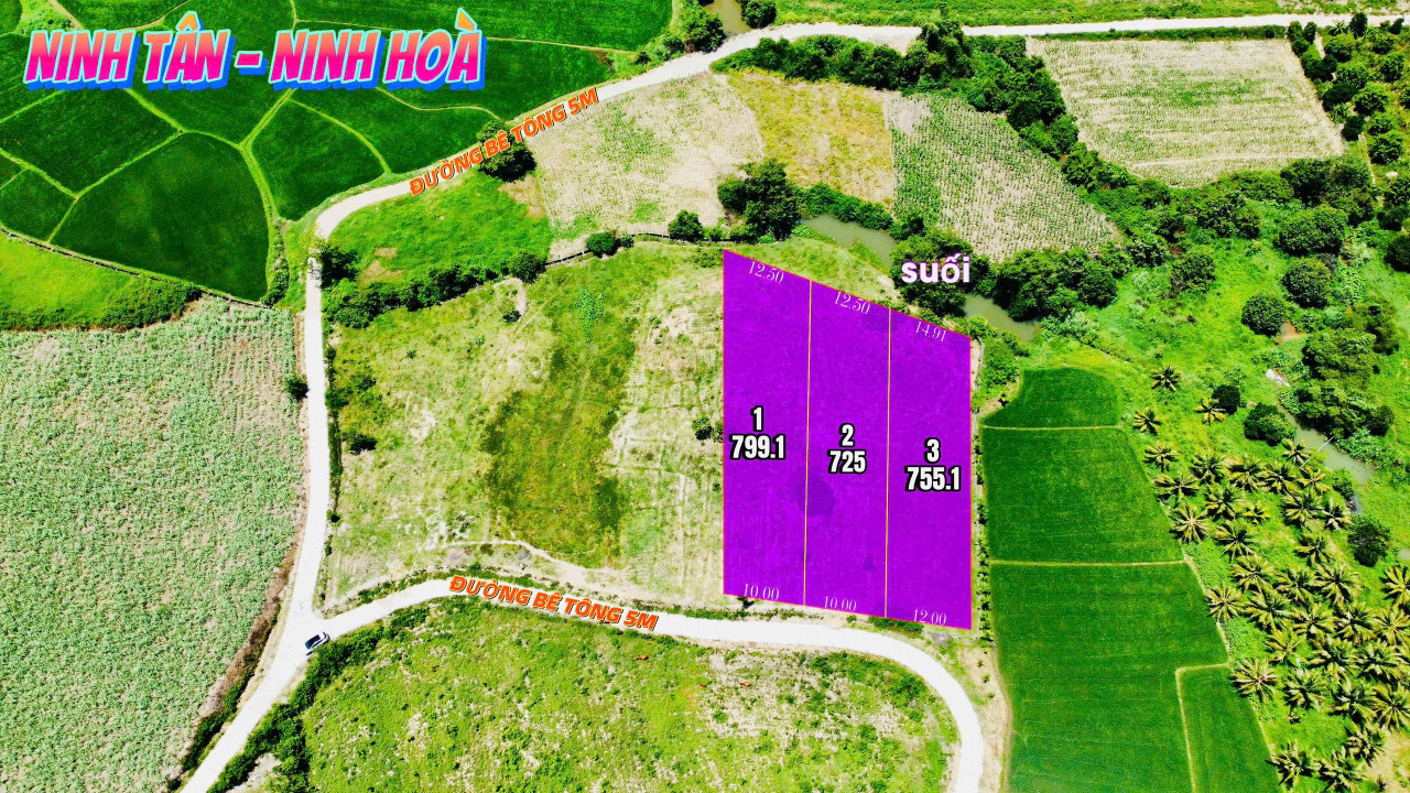 0763615375 Bán đất 799,1m² giá 350 triệu Xã Nam Ninh Hòa