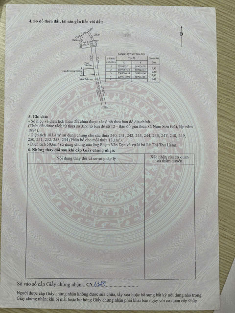 🆘Bán lô đất bạt F0 tại tdp cách hạ, nam sơn, an dương chỉ 1,5 tỷ