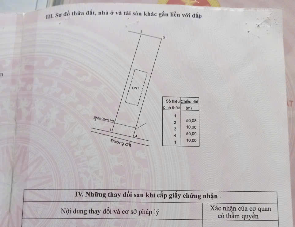 Bán đất 500m² ngang 10m giá 2.05 tỷ Xã Ngãi Giao