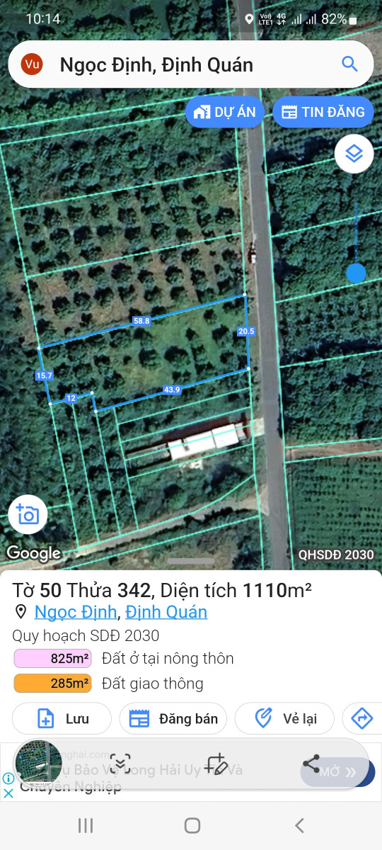Nhà Đất Ngọc Định Định Quán Đồng Nai