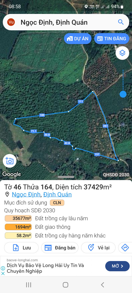 Nhà Đất Ngọc Định Định Quán Đồng Nai