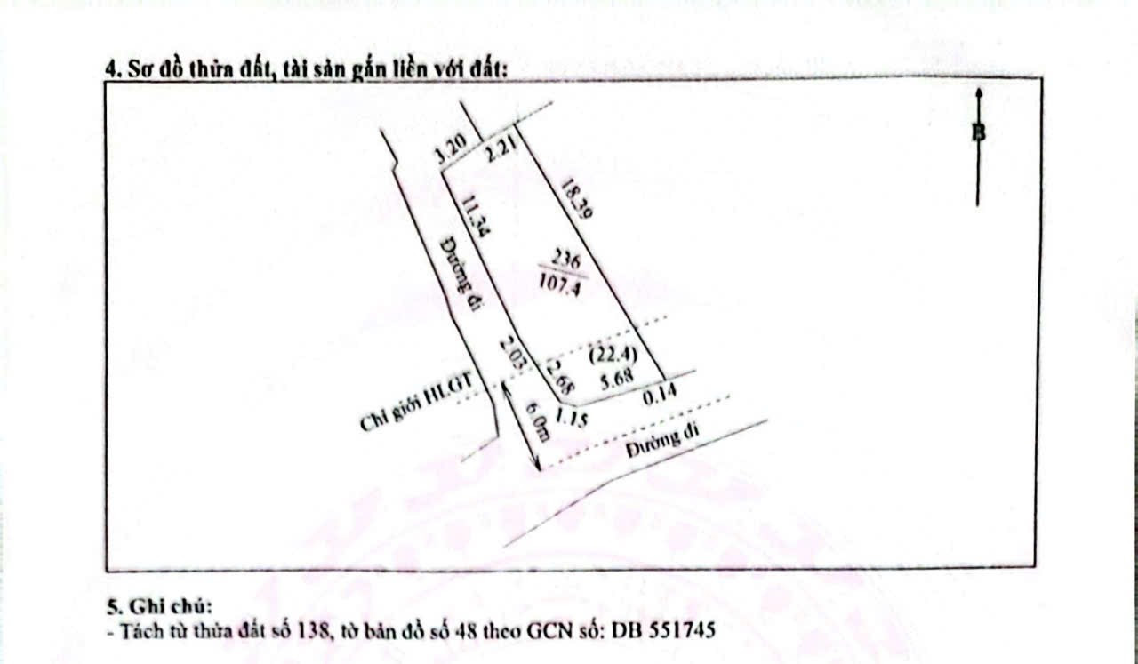 Bán đất 110m² ngang 5m giá 630 triệu tại Xã Ngọc Sơn Huyện Hiệp Hòa