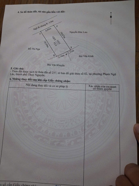 Ngũ lão Thuỷ Nguyên52.6 m ngõ ô tô . Tài chính công nhân . Alo:076.231.9990 e Thuý chuyên đất thủy nguyên , đất dự án , nhà ở xã hội , hoàng huy, vin