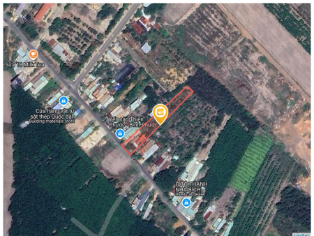 Bán đất 1000m² 180 triệu tại Xã Nha Bích Thị xã Chơn Thành