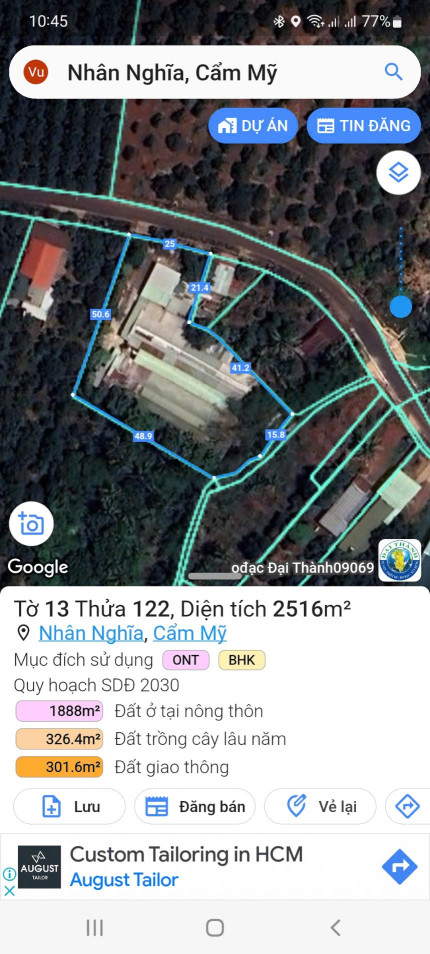 Nhà Đất Nhân Nghĩa Cẩm Mỹ Đồng Nai