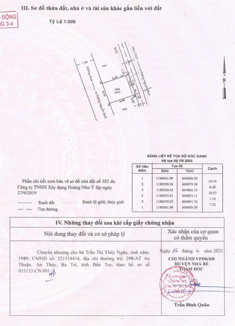 Bán đất 89.5m² 3.1 tỷ tại Xã Nhơn Đức Huyện Nhà Bè