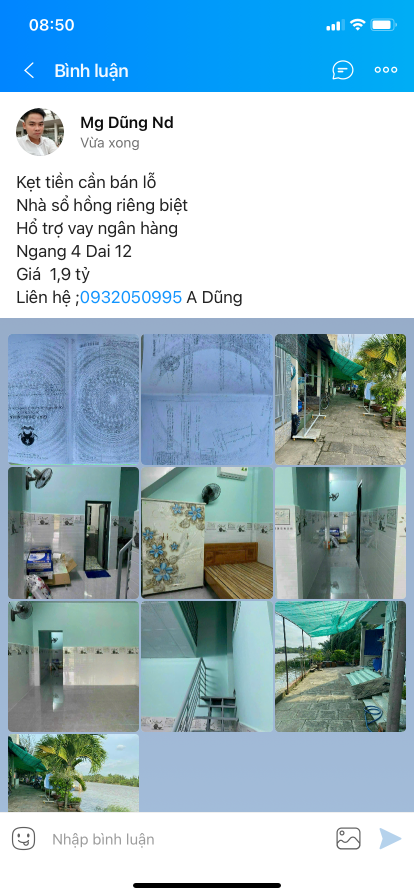 Bán đất 427m² 14 tỷ tại Xã Nhơn Đức Huyện Nhà Bè
