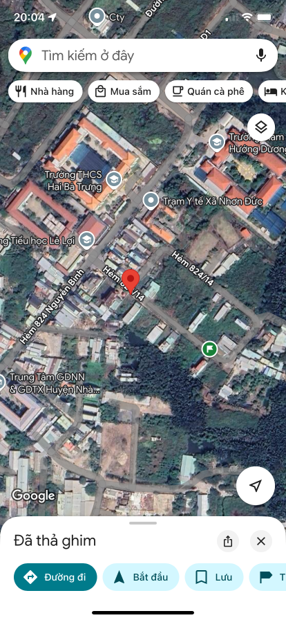 Bán đất 198m² 6.93 tỷ tại Xã Nhơn Đức Huyện Nhà Bè