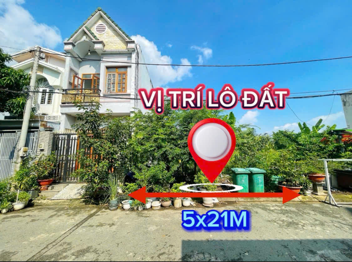 Bán đất đường Lê Văn Lương, 105.4m², sốc chỉ 2.99 tỷ, Xã Nhơn Đức, Huyện Nhà Bè
