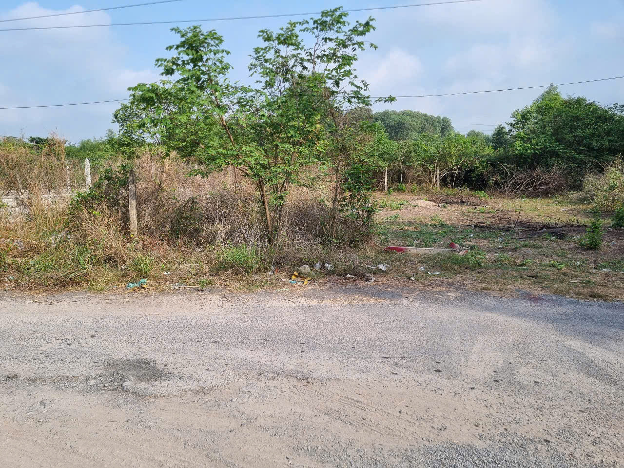 (S593) Đất xã Nhuận Đức, đường nhựa , đường thông, dt 103m2, full thổ, giá 1 tỷ 300